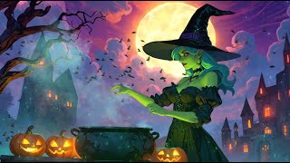 Autumn Village Halloween Ambience 🎃 Eerie Halloween Sounds👻 Haunted Halloween Background Music