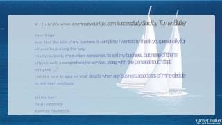 Turner Butler Testimonials-Ecommerce Businesses Successfully  Sold by Turner Butler