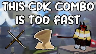 This CDK combo is too fast | CDK sand combo | Blox Fruits