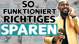 SPAREN LERNEN: 5-SCHRITTE-ANLEITUNG um dich REICH zu SPAREN | finanzielle Bildung [Sparen Tipps]