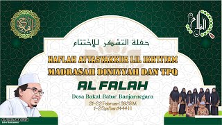 Haflah Attasyakur Lil Ikhtitam Madrasah Diniyah & TPQ Al Falah Bakal