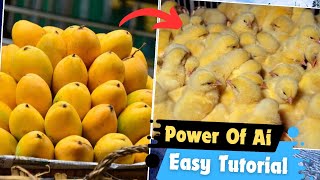 Power Of Ai | How To Fruit Turning Into Animals/Birds Video | Trending Ai Video & Viral Your Reels