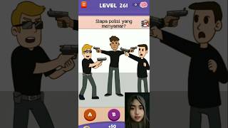 SIAPA POLISI YANG MENYAMAR ? #braindom3 #games #braindom2gamelevel #braindom2