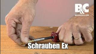 Broszio Schrauben-Ex - Tool für kaputte Schrauben!