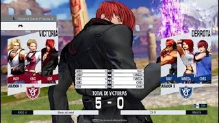 KOF XV FTS 5 RocklandKyo Vs PKK