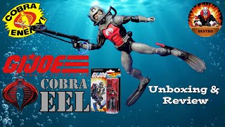 G I Joe Classified Retro Cobra Eel Action Figure: Unboxing and Review