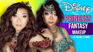 Disney Princess Jasmine and Belle Fantasy Makeup by the Mei Li Twins