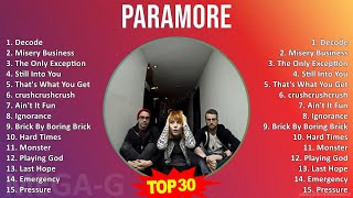 P a r a m o r e MIX Best Songs Updated ~ 2000s Music ~ Top Emo-Pop, Alternative Indie Rock, New ...