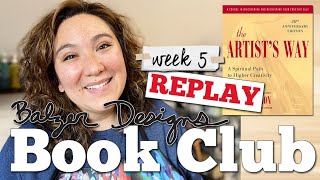 Book Club: The Artist's Way - Week 5