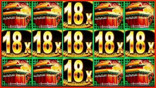 ★★JACKPOT HANDPAY★★$450 BETS★★LION FESTIVAL HIGH LIMIT SLOT MACHINE BUENO DINERO MUSEUM SLOTS KONAMI