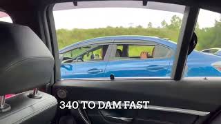 340i w/ Down Pipe BM3 Vs 300whp Civic