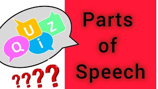 Parts of Speech Exercise | Practice Questions | Parts of Speech Quiz | Learn With Aiza