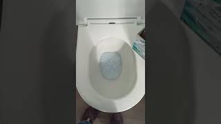 Генеральная уборка 🚽 Используем спец.пену #clean #cleaning #cleaningmotivation #toiletmonster