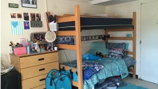 My freshman College Dorm Room Tour! Seton Hall University