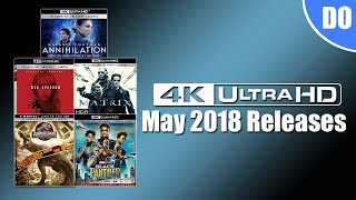 May 2018 4K Ultra HD Bluray Releases