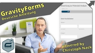 KontaktFormulare für Bewerbungen, Umfragen, Bestellformulare uvm. mit GravityForms für Wordpress