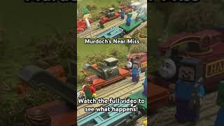 Murdoch’s Near Miss | Murdoch’s Whistle #train #thomastrackmaster #thomasandfriends #thomastoys