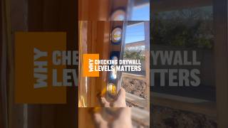 🛠️ Why Checking Drywall Levels Matters 🏠 Watch this and read the description.