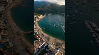 🇪🇸 SPAIN MAJORCA PORT DE SOLLER #spain #majorca #sea #beach #shorts #viralvideo