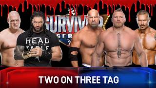 "Extreme Rules" Handicap Match | Two vs. Three Tag | WWE Survivor Series 2024