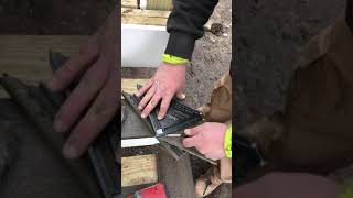 How to install picture frame stairs on a deck step 2