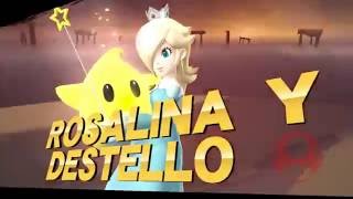 Rosalina y destello vs ness (Super Smash Bros 4 wii u)