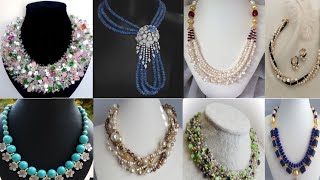 Beautiful necklace designs || necklace designs || pearls necklace designs #fashion #beauty