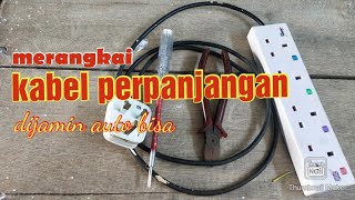 cara merakit stop kontak atau membuat colokan roll sendiri dengan mudah