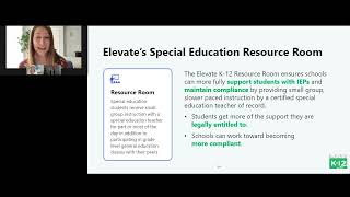 Meeting Special Education Needs with Limited Resources - Elevate K-12