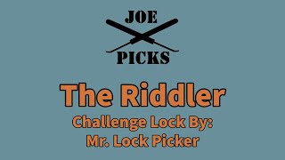 [20] The Riddler - Challenge lock by Mr_Lock_Picker