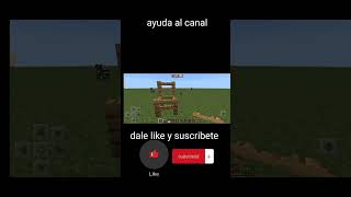 a cómo hacer una silla en Minecraft sin mod #minecraft #viral #minecraftshorts #dragonball