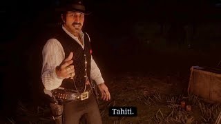 Dutch's First Mention of Tahiti was The Last Time He Seemed Truly Happy