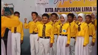 JUARA 1  LOMBA LAGU MARS PPK || SDN KADUMERAK 1