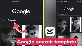 Google Search new  template || trending template 🤯