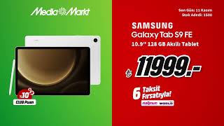 Rengarenk Şahane Kasım Başladı! | Samsung Galaxy Tab Akıllı Tablet 11.999TL!