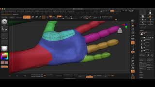 Hands Fingernails - Part2 - Topology Fixes