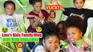 LIONS KIDS| ALOE VERA CHALLENGE