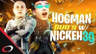 Nick Eh 30 And Hogman Full HIghlights OF Pop Up Alchemists #nickeh30 #hogman #fortnitemoments