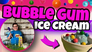 Bubble Gum Ice Cream by Chef Panagioti!!!