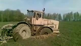 Tractor Kirovets K 700 mega power   Кировец мощь в поле