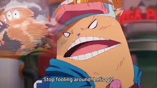 Luffy vs lucci,luffy can't control himself|one piece episode 1101english subtitles