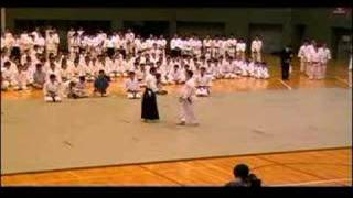 Takeno Sensei at the 50th Annual Demonstration Japan 2005