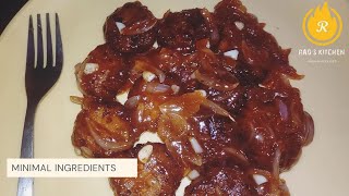 Cabbage Manchurian Recipe with minimal Ingredients| Restaurant Style Veg manchurian