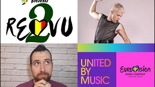 #REVU2​​ Eurovision Ireland reacts to Belgium 2024 - Mustii - Before The Party's Over