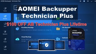 🔥 AOMEI Backupper Technician Plus + Lifetime Upgrades Unlimited PCs & Servers @ChrisMeInfo