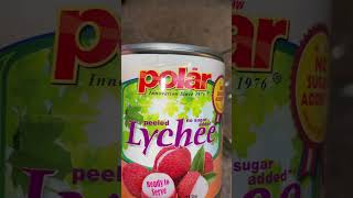 LYCHEE in a can?? #shorts