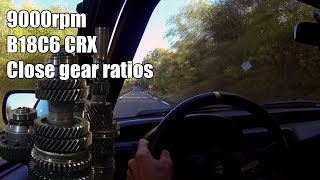 B18C6 CRX With close gear ratios