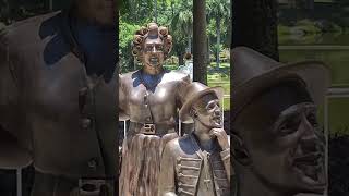 Estátua do Paulo Gustavo - Campo de São Bento (O central Park de Niterói) #Shorts