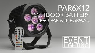 PAR6X12OB outdoor battery Pro Par