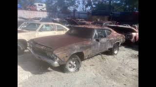 1969 chevelle in Orlando Salvage yard